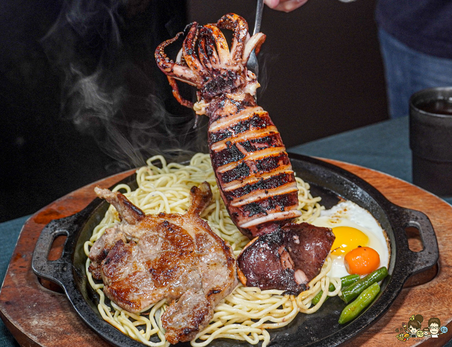 驚蟄洋食坊 鐵板 美食 高雄必吃 好吃 三民牛排 鐵板牛排 排餐 自助吧