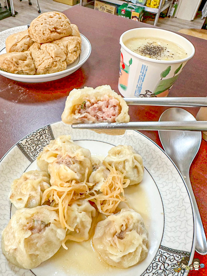 鼓山 美食 西子灣 必吃巷弄 吳記招牌小籠包 早餐 晚餐