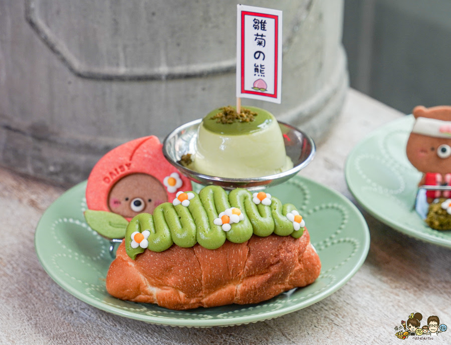抹茶季 甜點 獨家 限量 限定 桃太郎 雛菊 高雄甜點 高雄美食 台中 台南 聚餐 約會 必吃 好吃 水蜜桃 抹茶控 日本抹茶