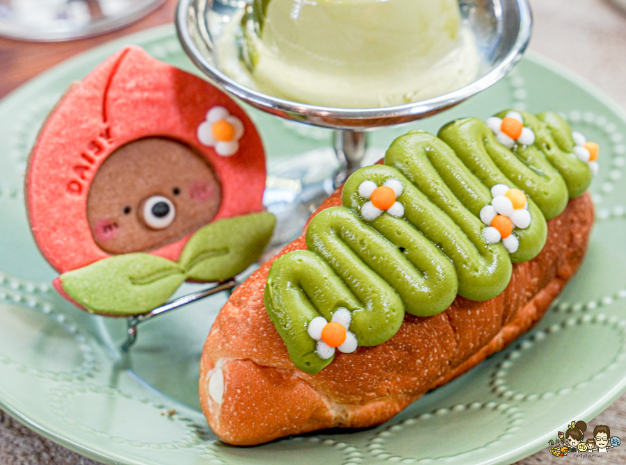 抹茶季 甜點 獨家 限量 限定 桃太郎 雛菊 高雄甜點 高雄美食 台中 台南 聚餐 約會 必吃 好吃 水蜜桃 抹茶控 日本抹茶