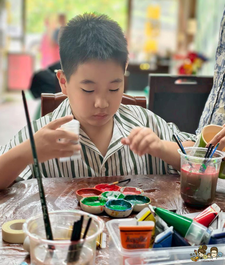 南投景點 親子 池邊食光 美食 披薩 體驗 小農夫 釣魚 釣牛蛙 餵食小動物 魚池景點 南投旅遊 