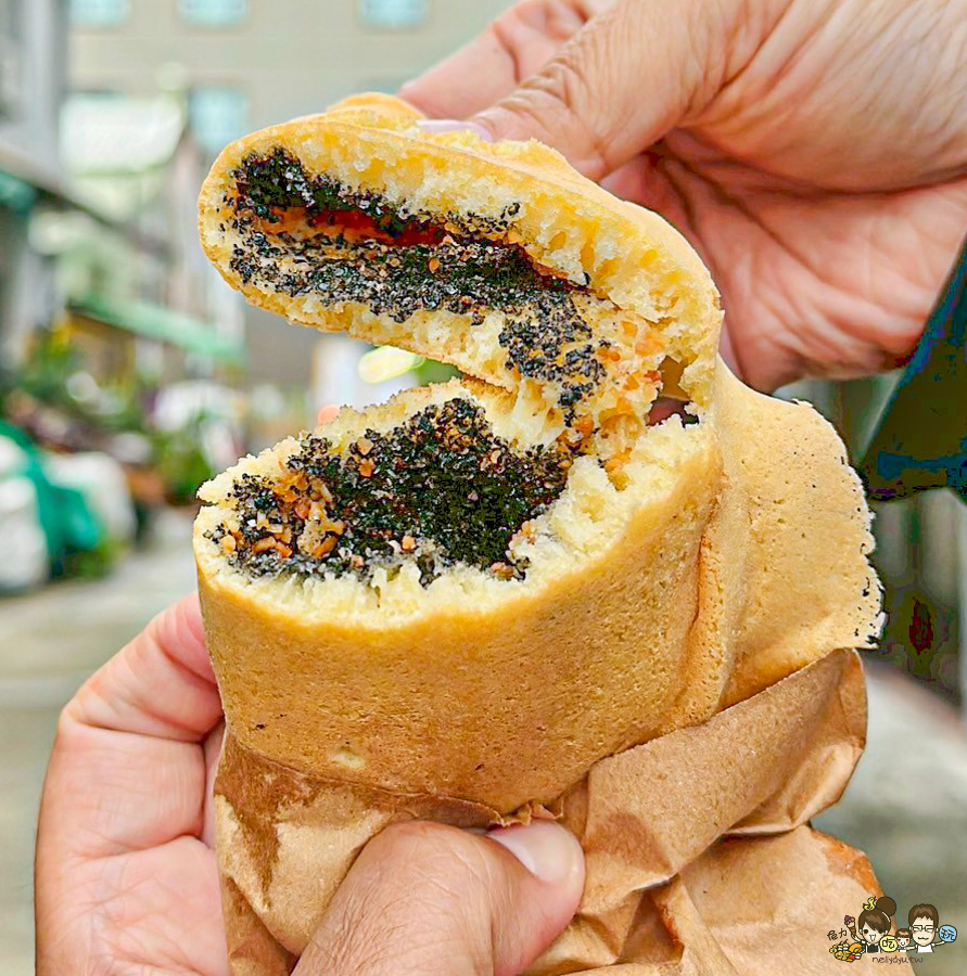 幸福雞蛋糕 銅板美食 好吃 推薦 必吃 必買 下午茶 點心 學區 石頭餅 古早味 完成