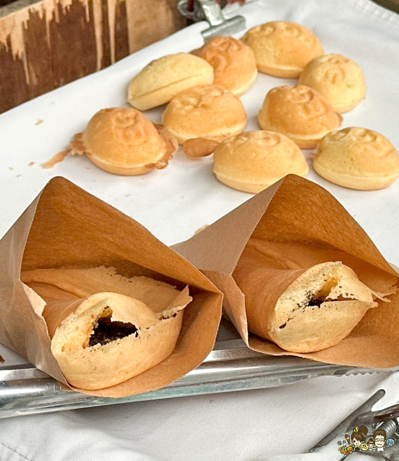 幸福雞蛋糕 銅板美食 好吃 推薦 必吃 必買 下午茶 點心 學區 石頭餅 古早味 完成