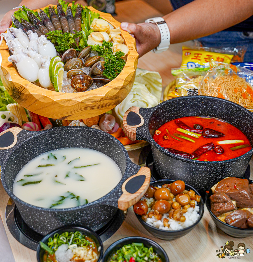 個人鍋吃到飽 自助吧 火鍋 鍋物 個人鍋 星野肉肉 星野mini 高雄火鍋 高雄必吃 高雄美食