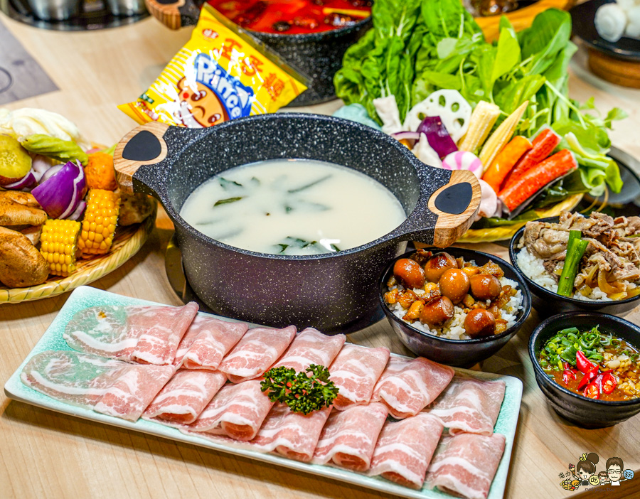 個人鍋吃到飽 自助吧 火鍋 鍋物 個人鍋 星野肉肉 星野mini 高雄火鍋 高雄必吃 高雄美食