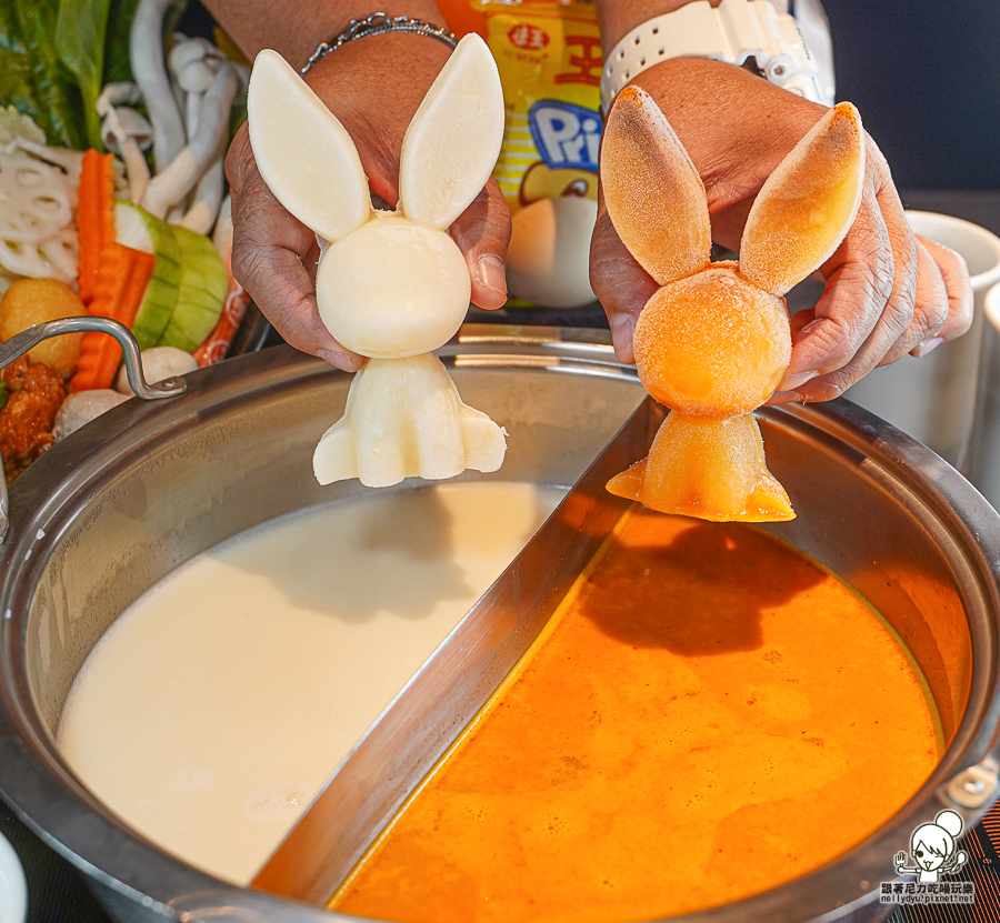 高雄火鍋 聚餐 聚會吃 火鍋 好吃 高雄美食 海鮮 兔子 限定 肉盤 大肉盤 自助吧