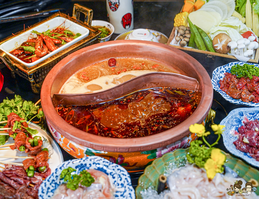 太古里 成都麻辣鍋餐廳 唐朝文化｜特色肉盘 精品串串 朋友聚餐 慶生宴 約會