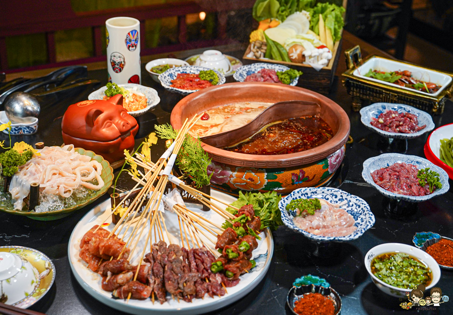 太古里 成都麻辣鍋餐廳 唐朝文化｜特色肉盘 精品串串 朋友聚餐 慶生宴 約會