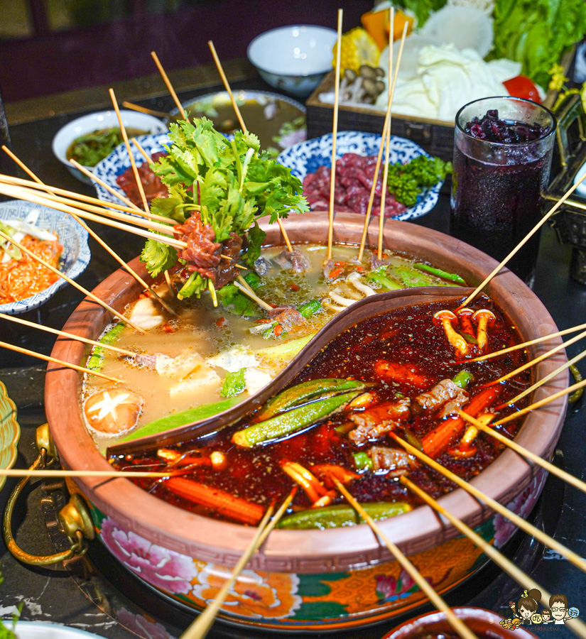 太古里 成都麻辣鍋餐廳 唐朝文化｜特色肉盘 精品串串 朋友聚餐 慶生宴 約會
