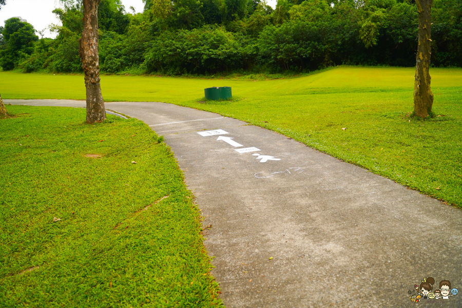 高雄果嶺自然公園 高雄最大後花園 原高雄高爾夫球場 草地 免費 超大 巨大 秘境