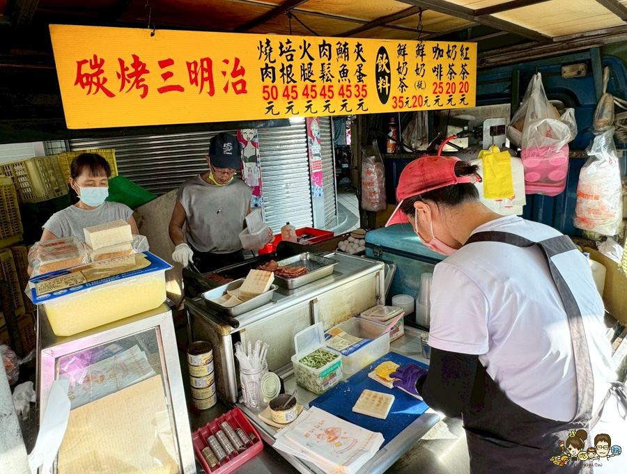 好小子碳烤三明治 高雄早餐 碳烤 三明治 餐車 好吃 推薦 早餐限定