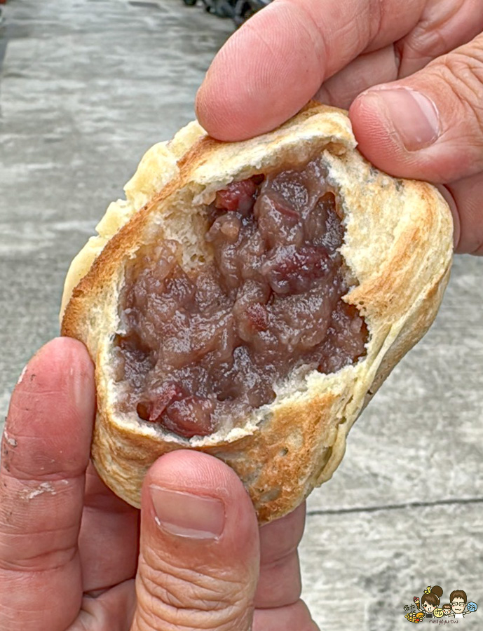 橋頭紅豆餅 古早味 3個10元 銅板 好吃 推薦 懷舊 美食