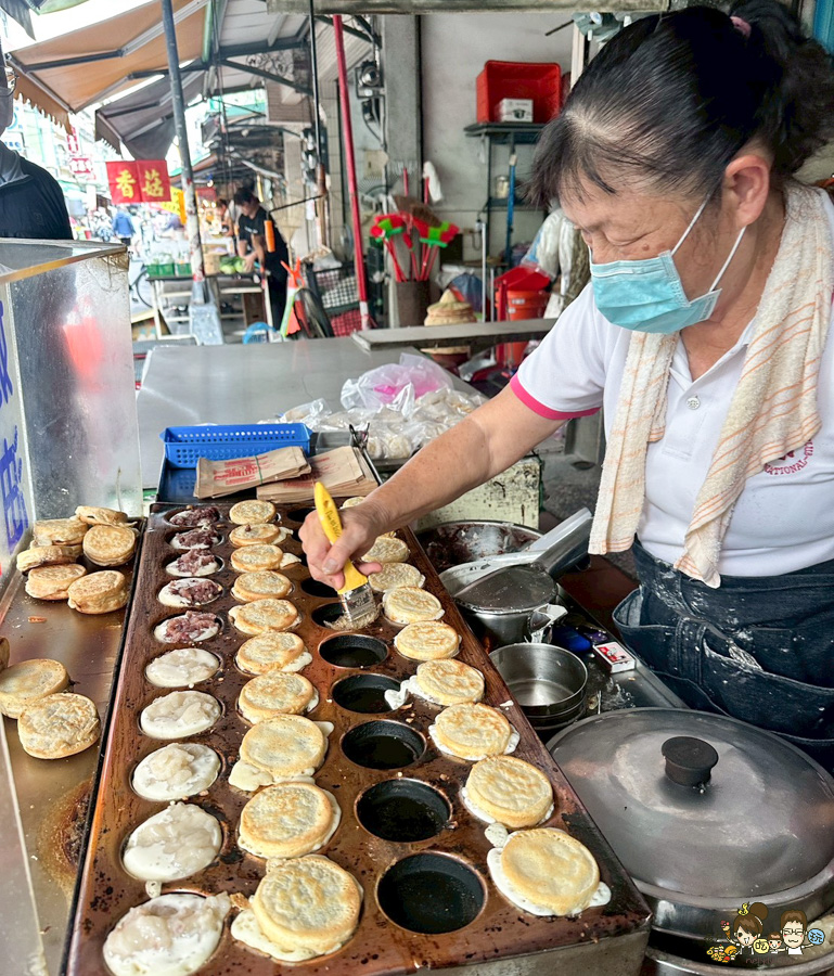橋頭紅豆餅 古早味 3個10元 銅板 好吃 推薦 懷舊 美食