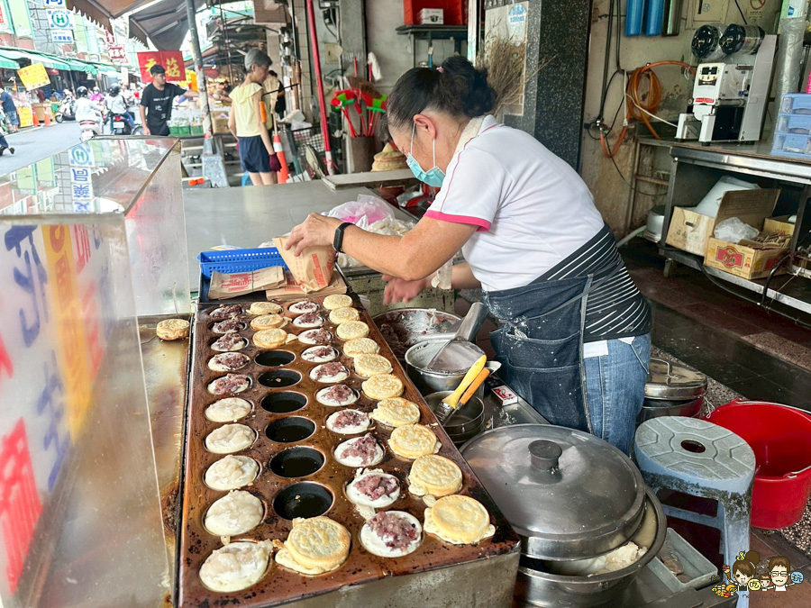 橋頭紅豆餅 古早味 3個10元 銅板 好吃 推薦 懷舊 美食