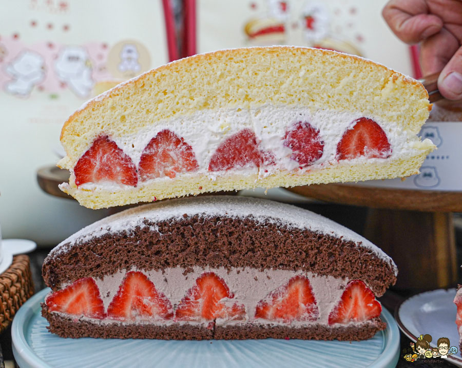 十月甜波士頓派 排隊 必買 必吃 草莓蛋糕 草莓波士頓派 限定 團購 必吃 冬季限定 高雄甜點 高雄蛋糕