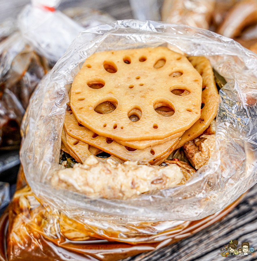 自由市場 必吃 好吃 推薦 老羅麻辣蔬滷 素食 蔬食 蔬菜 滷味 麻辣滷味 