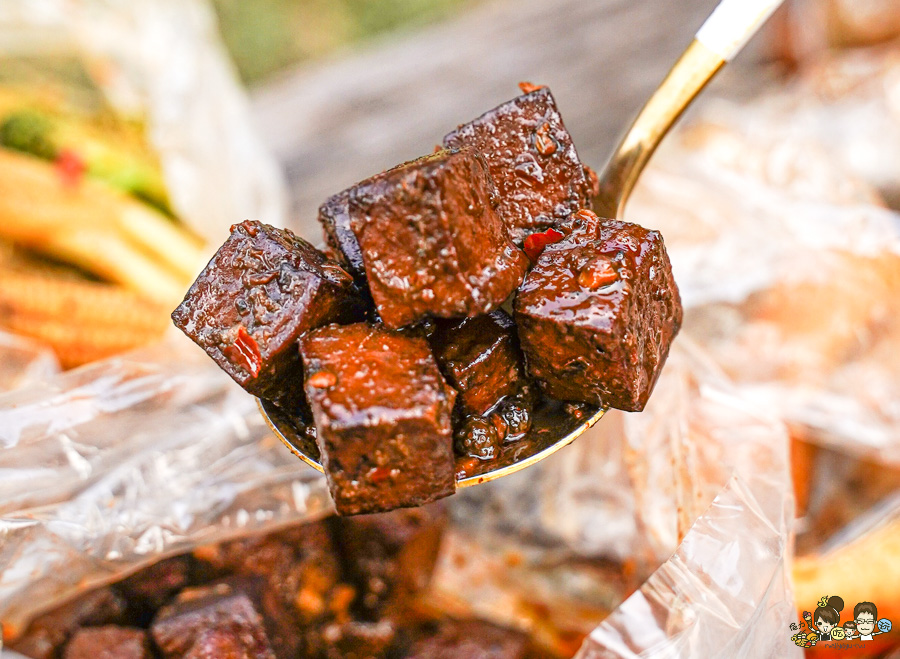 自由市場 必吃 好吃 推薦 老羅麻辣蔬滷 素食 蔬食 蔬菜 滷味 麻辣滷味 