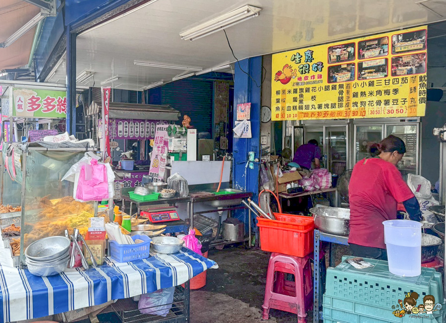 生意很好脆皮炸雞 鳳山美食 好吃 推薦 國宅美食 炸雞翅 雞皮 