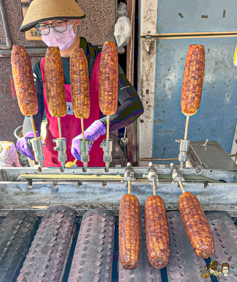 高雄好吃烤玉米 烤玉米 銅板價格 高雄美食 學區美食 建工美食 英姐烤玉米
