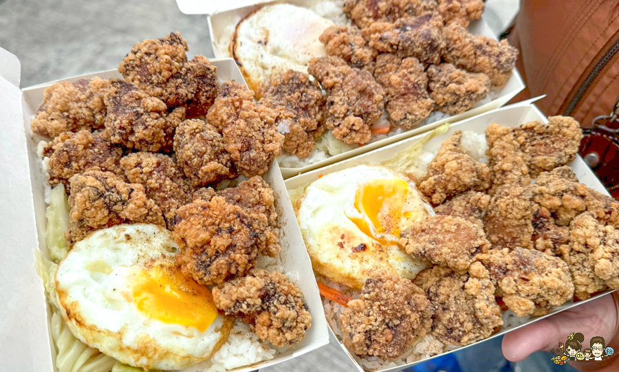 鹽埕 美食 必吃 便當 鹹酥雞飯 鹹酥雞 古早味 一稻田