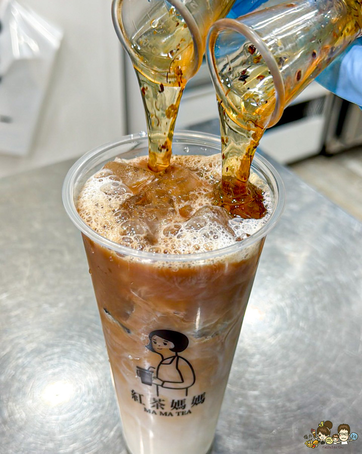 高雄首間 紅茶媽媽 手搖 奶蓋 紅茶 紅玉 上班族超愛 團購 好喝 高雄必喝