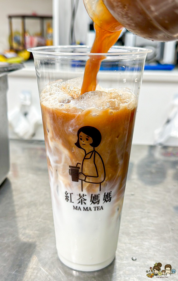 高雄首間 紅茶媽媽 手搖 奶蓋 紅茶 紅玉 上班族超愛 團購 好喝 高雄必喝
