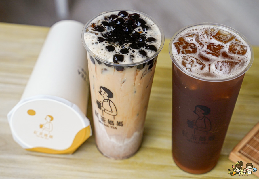 高雄首間 紅茶媽媽 手搖 奶蓋 紅茶 紅玉 上班族超愛 團購 好喝 高雄必喝