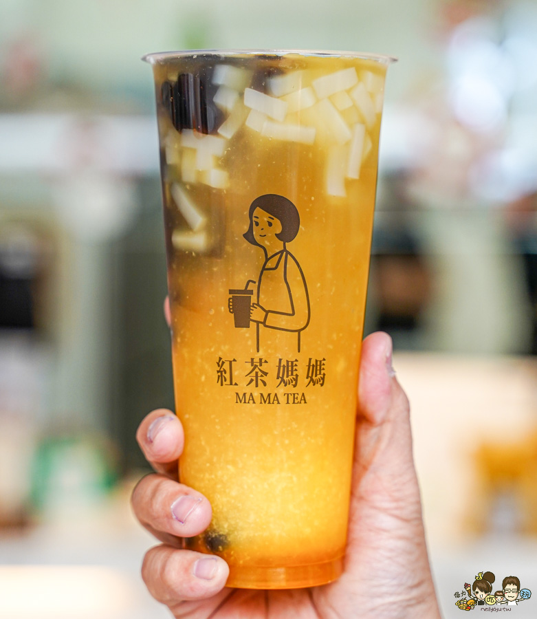 高雄首間 紅茶媽媽 手搖 奶蓋 紅茶 紅玉 上班族超愛 團購 好喝 高雄必喝