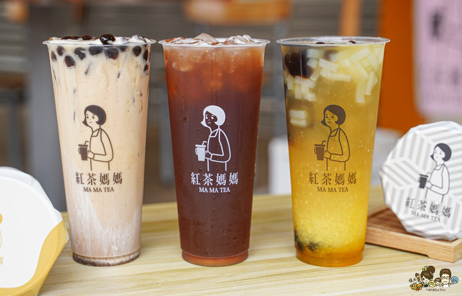 高雄首間 紅茶媽媽 手搖 奶蓋 紅茶 紅玉 上班族超愛 團購 好喝 高雄必喝