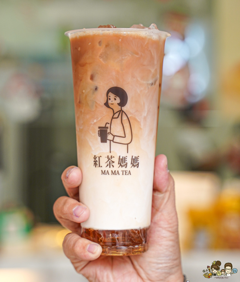 高雄首間 紅茶媽媽 手搖 奶蓋 紅茶 紅玉 上班族超愛 團購 好喝 高雄必喝