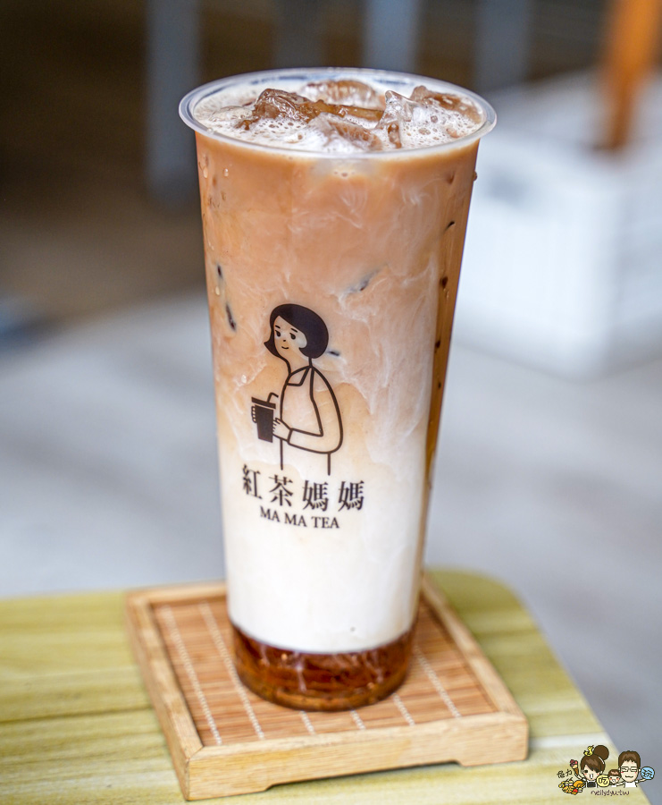 高雄首間 紅茶媽媽 手搖 奶蓋 紅茶 紅玉 上班族超愛 團購 好喝 高雄必喝