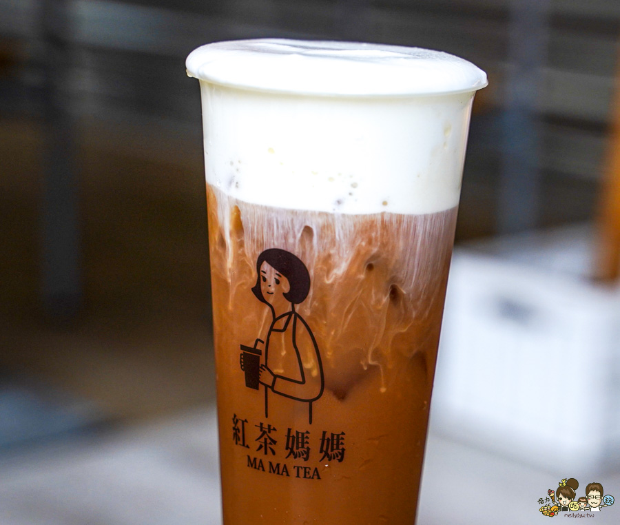 高雄首間 紅茶媽媽 手搖 奶蓋 紅茶 紅玉 上班族超愛 團購 好喝 高雄必喝