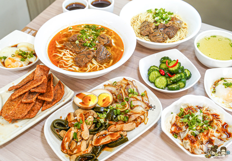 牛忘了呼吸 極品牛肉麵 麵食 乾拌 免費加湯 免費加麵 免費紅茶 必吃 高雄牛肉麵 韓國人都來吃