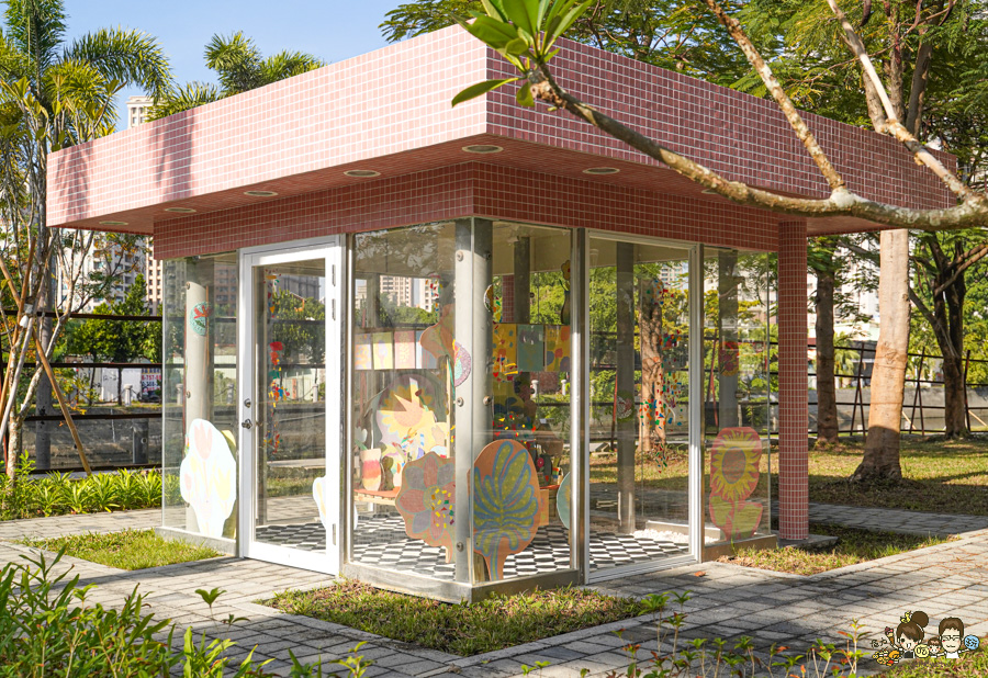 高雄公園 盤花公園 客家 客家文化館 旅遊 景點 愛河之心 濕地 公園 親子 家庭 散步 