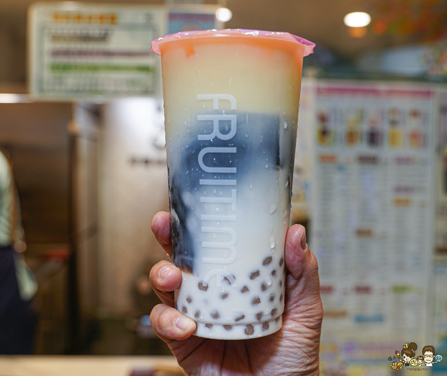 Fruitime 鮮果時間-益群店 必喝 好喝 芋頭控 飲料 芭樂 奶茶 鮮乳 奶精 推薦 加工區 楠梓飲品
