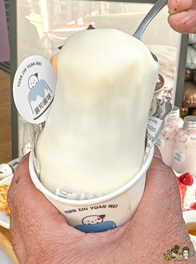 圓知圓味 二店 新堀江 玉竹街 商圈 必吃 高雄冰品 麻糬 燒麻糬 冰品 甜點 甜湯 湯圓 冬至 在地美食