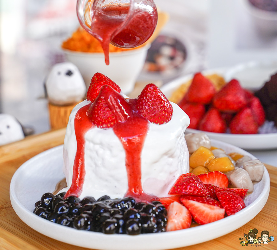 圓知圓味 二店 新堀江 玉竹街 商圈 必吃 高雄冰品 麻糬 燒麻糬 冰品 甜點 甜湯 湯圓 冬至 在地美食