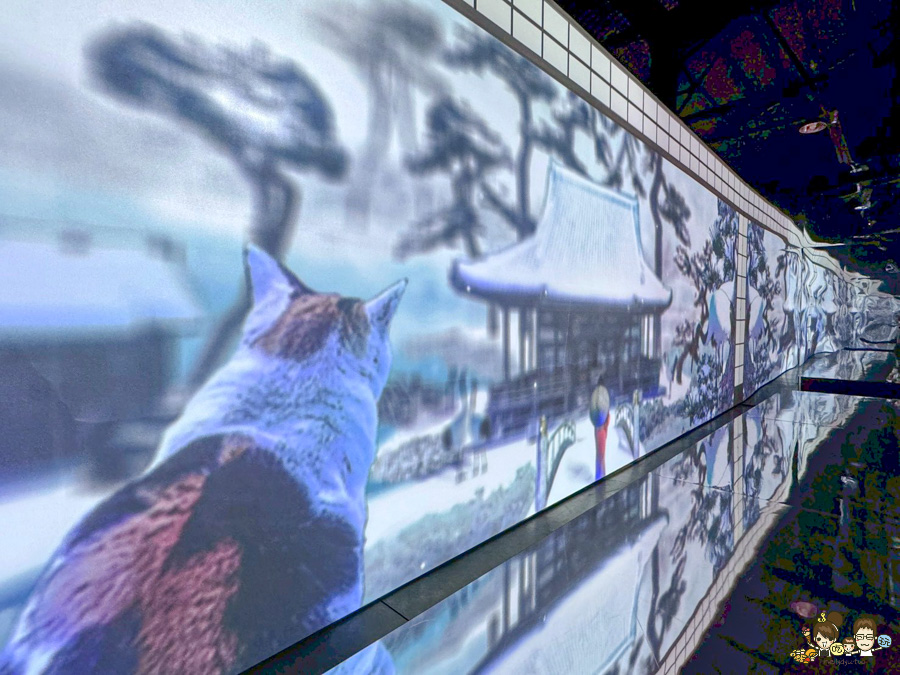 會動的浮世繪展 高雄 特展 駁二 限定 日本 授權 必看 景點 旅遊 藝術 文創 沉浸式 翡冷翠