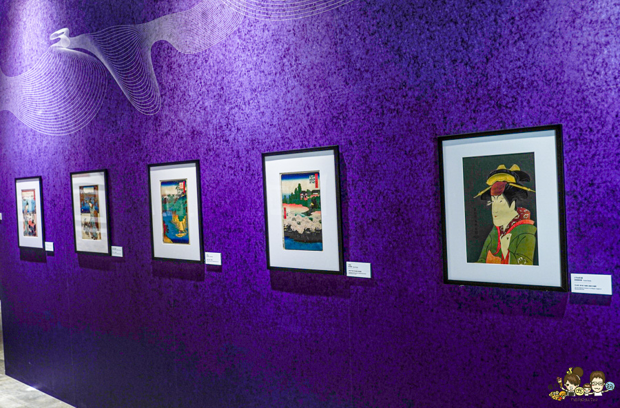會動的浮世繪展 高雄 特展 駁二 限定 日本 授權 必看 景點 旅遊 藝術 文創 沉浸式 翡冷翠