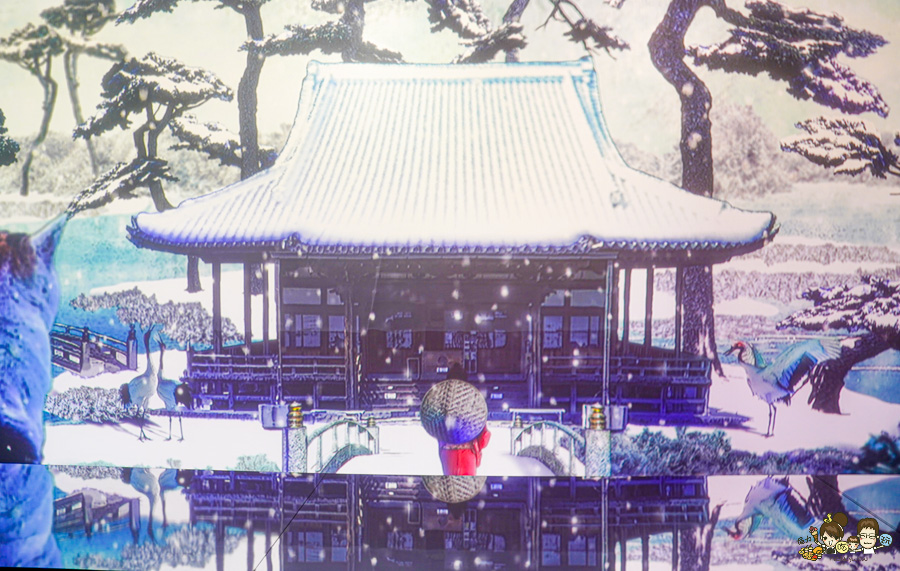 會動的浮世繪展 高雄 特展 駁二 限定 日本 授權 必看 景點 旅遊 藝術 文創 沉浸式 翡冷翠