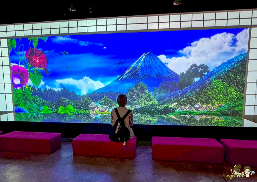 會動的浮世繪展 高雄 特展 駁二 限定 日本 授權 必看 景點 旅遊 藝術 文創 沉浸式 翡冷翠