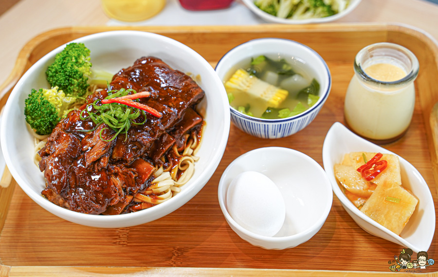 餓呆E Dai Noodles 蔥㸆排骨 招牌 個人餐 定食 台菜 中式 私房料理