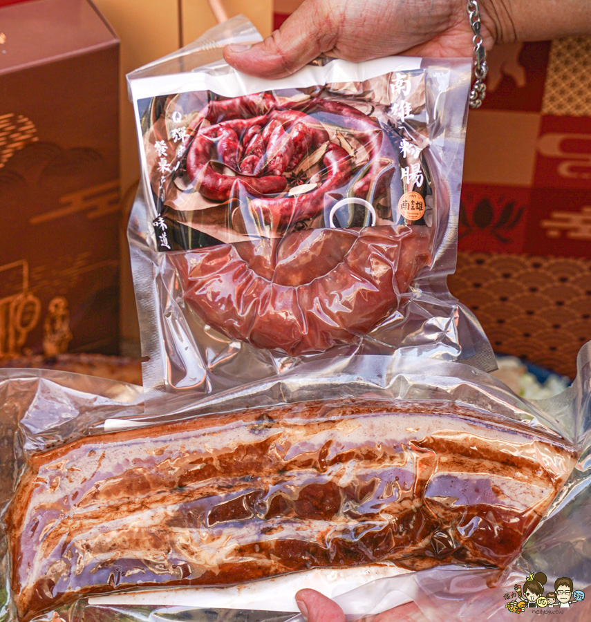 年節 禮盒 臘肉 粉腸 南雄食品 南雄粉腸 里港美食 老字號 香腸 豬肉 肉鬆 肉品 佳餚 必買 回購 團購 線上訂購
