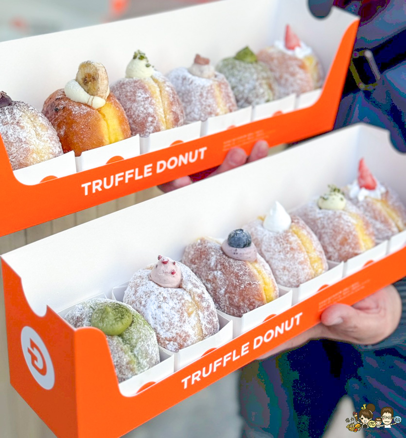 Truffle Donut 高雄 台灣第一間 生乳甜甜圈 日本鳥取 招牌松露原味