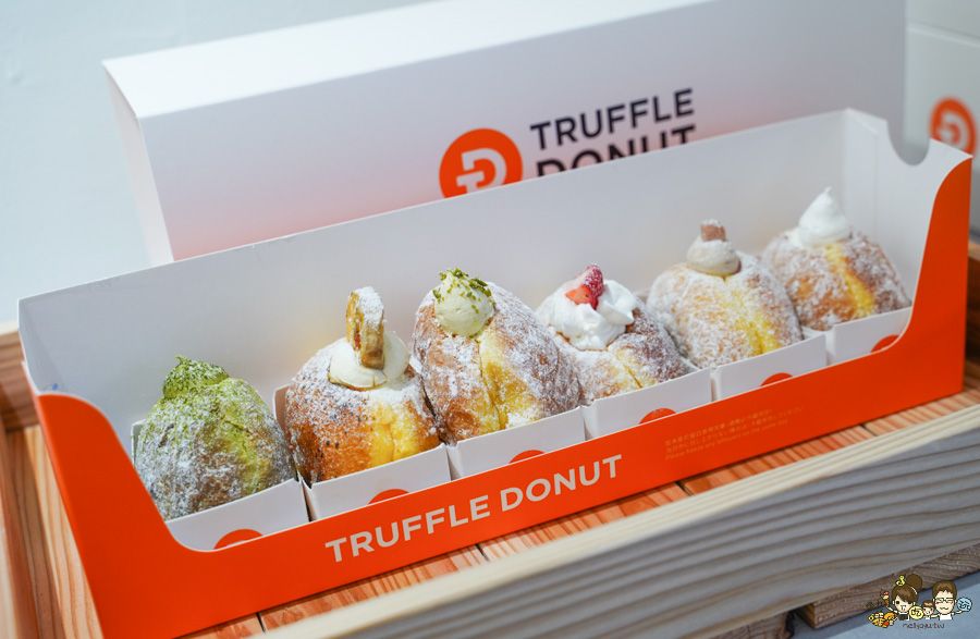 Truffle Donut 高雄 台灣第一間 生乳甜甜圈 日本鳥取 招牌松露原味