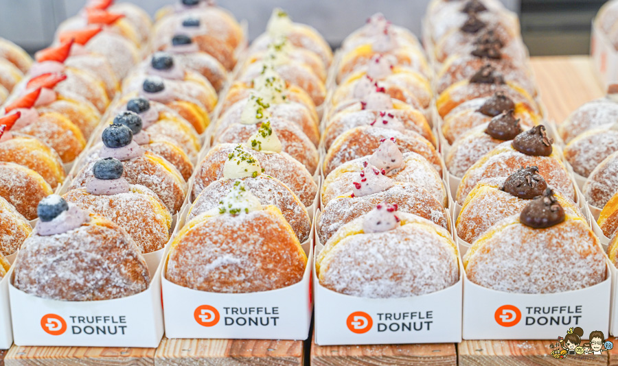 Truffle Donut 高雄 台灣第一間 生乳甜甜圈 日本鳥取 招牌松露原味