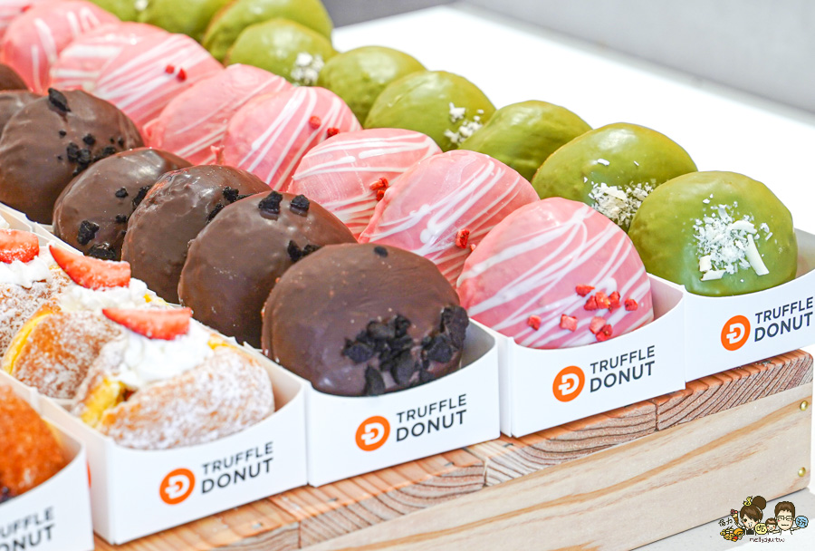 Truffle Donut 高雄 台灣第一間 生乳甜甜圈 日本鳥取 招牌松露原味