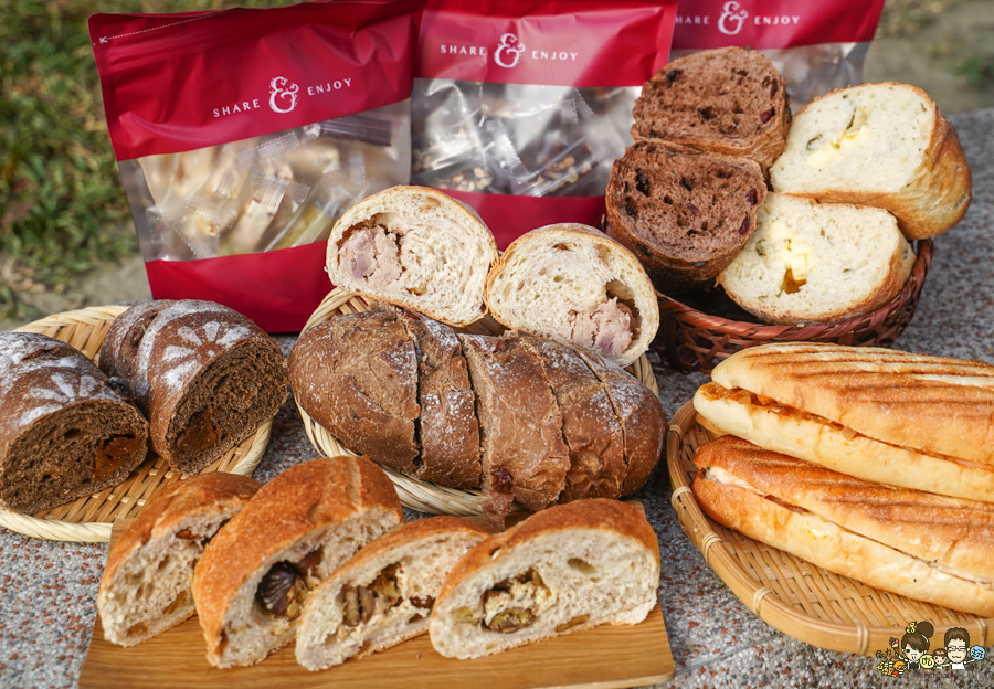 心之麥烘焙 酸種麵包 歐式麵包 麵包 高雄麵包 高雄酸種 高雄好吃麵包 推薦 健康 養生 無油 少糖