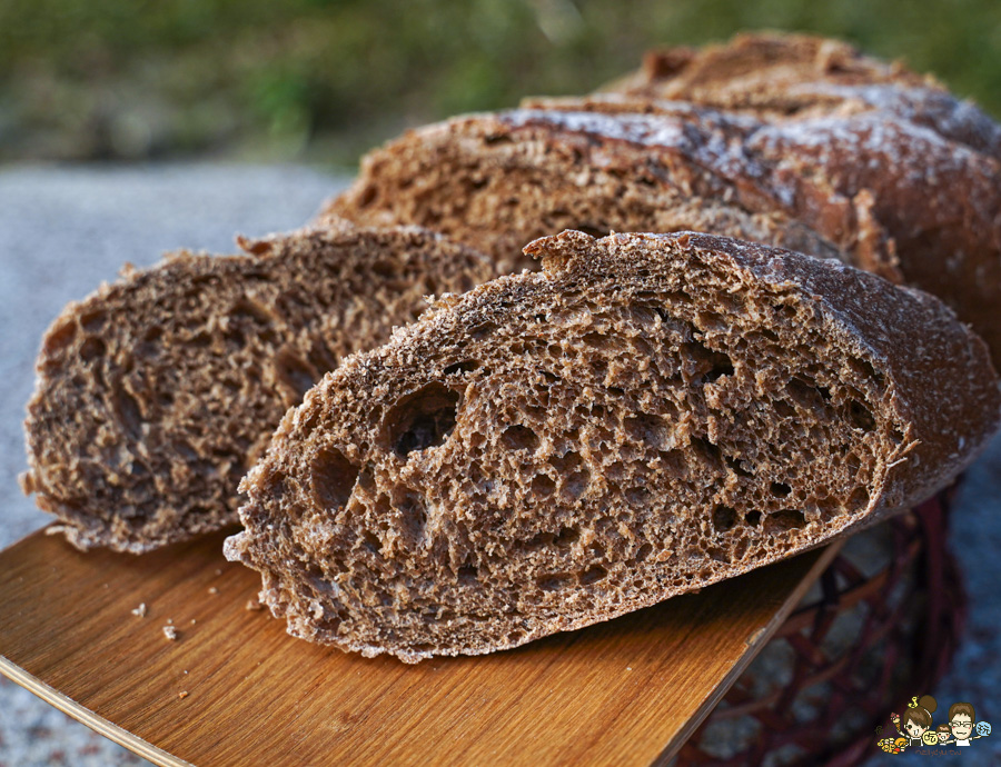 心之麥烘焙 酸種麵包 歐式麵包 麵包 高雄麵包 高雄酸種 高雄好吃麵包 推薦 健康 養生 無油 少糖