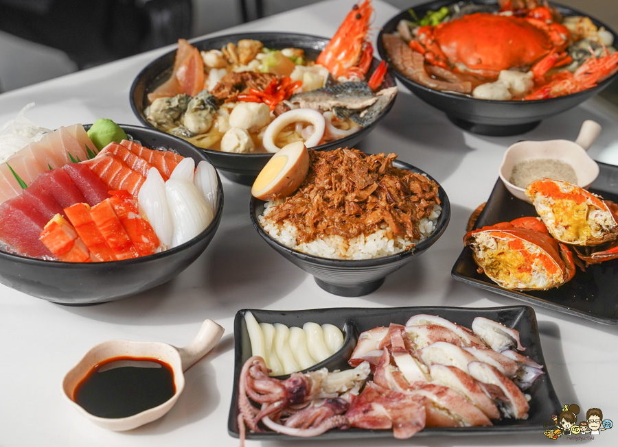 彭家飯湯 古早味飯湯 海鮮飯湯 紅蟳 川燙 新鮮 海鮮 生魚片 雲林美食 必吃 純樸